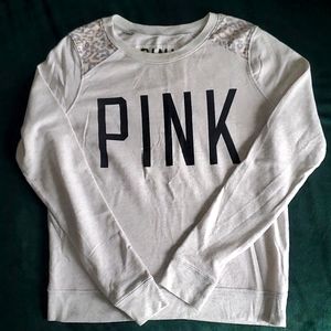PINK by Victoria Secret-Heather Grey Sweatshirt